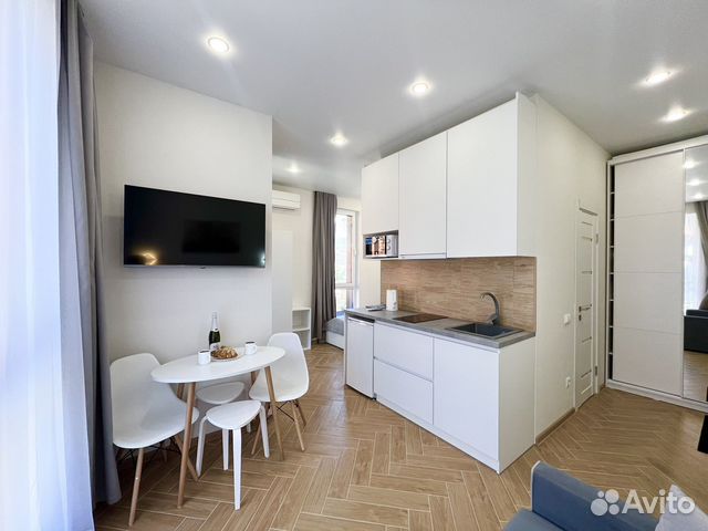 

Квартира-студия, 26 м², 2 кровати