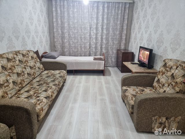 

1-к. квартира, 37 м², 2 кровати