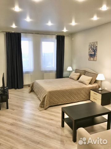 

1-к. квартира, 43 м², 2 кровати