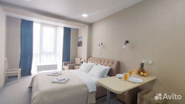 

Квартира-студия, 26 м², 2 кровати
