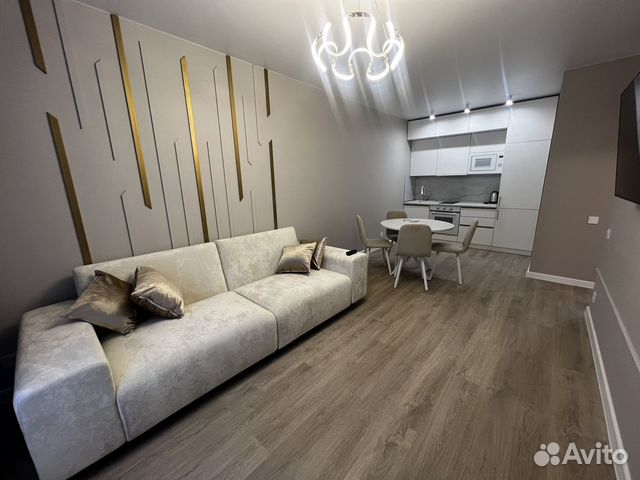 

1-к. квартира, 45 м², 2 кровати