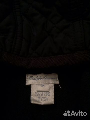 Комбинезон Ralph Lauren, стеганный Комбинезон Ralph Lauren, стеганный