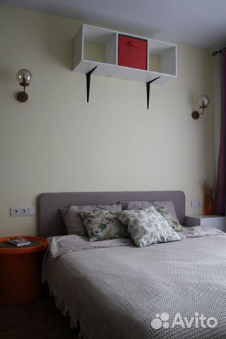 

1-к. квартира, 43 м², 2 кровати