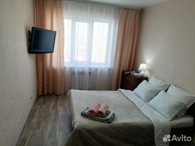 

1-к. квартира, 55 м², 2 кровати