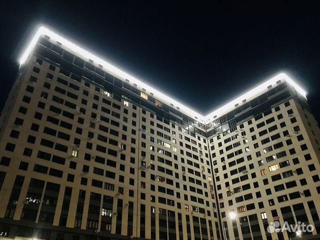 

1-к. квартира, 43 м², 2 кровати