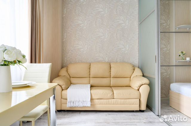 

Квартира-студия, 35 м², 2 кровати