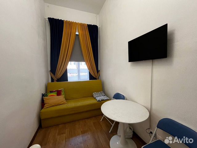 

Квартира-студия, 23 м², 2 кровати