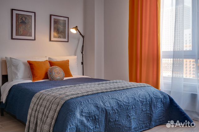 

Квартира-студия, 27 м², 2 кровати