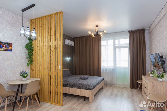 

Квартира-студия, 39 м², 2 кровати