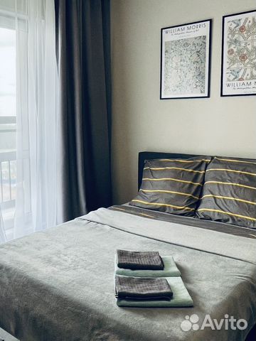 

Квартира-студия, 26 м², 2 кровати