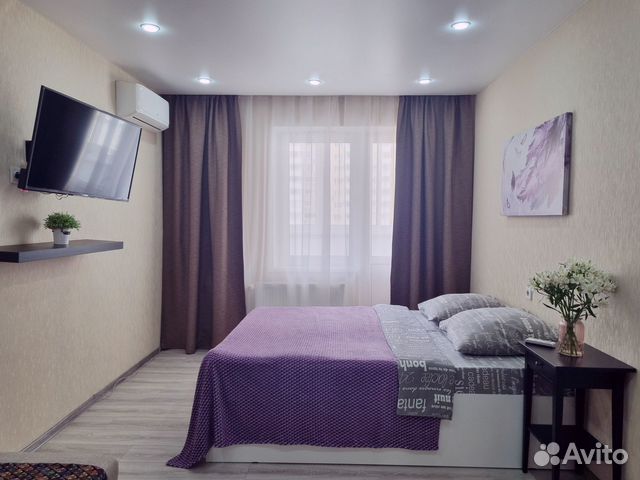 

1-к. квартира, 38 м², 2 кровати