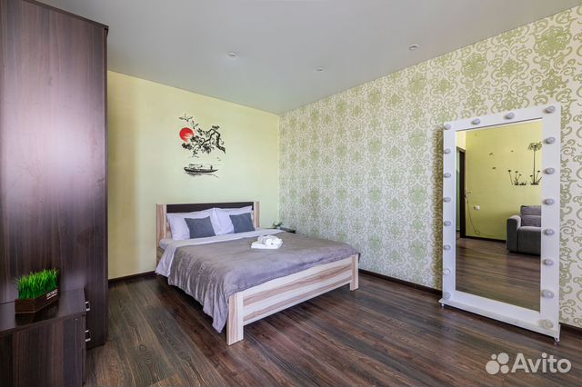 

1-к. квартира, 39 м², 2 кровати