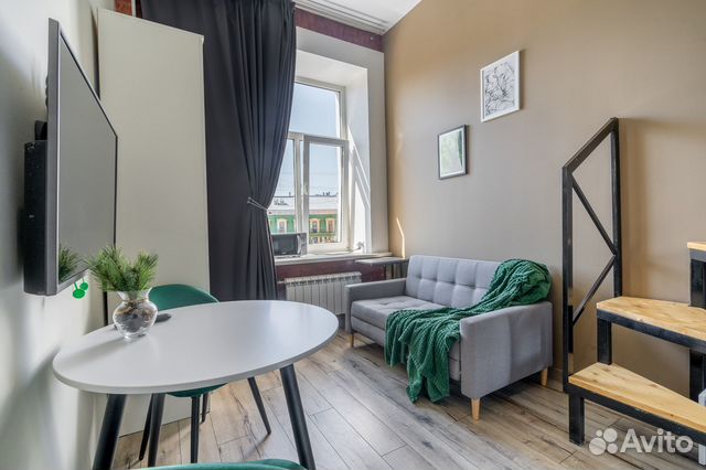 

Квартира-студия, 19 м², 2 кровати