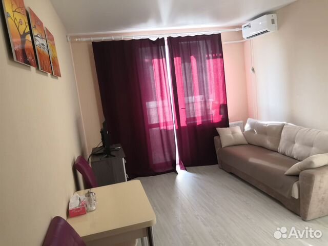 

Квартира-студия, 27 м², 2 кровати