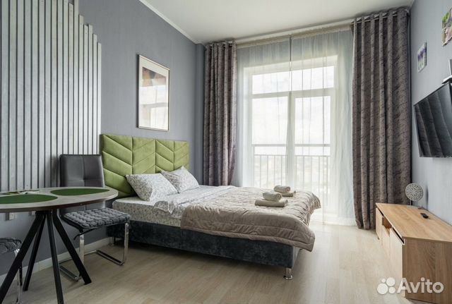 

Квартира-студия, 25 м², 1 кровать