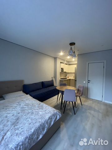 

Квартира-студия, 28 м², 2 кровати