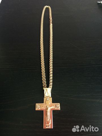 Цепочка 60 см Бисмарк с крестом Цепочка 60 см Бисмарк с крестом