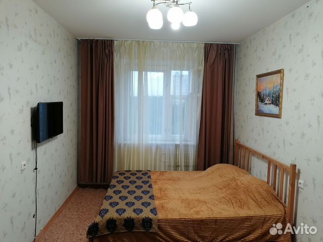 

1-к. квартира, 39 м², 2 кровати