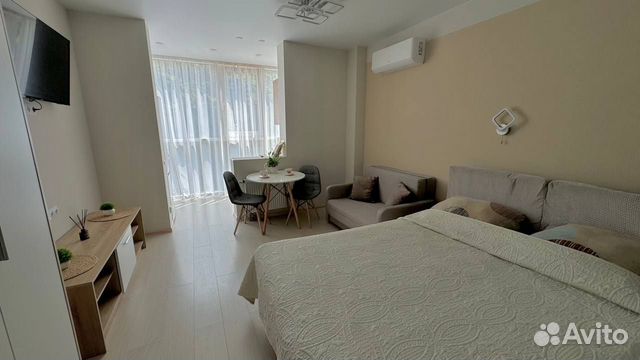 

Квартира-студия, 27 м², 2 кровати