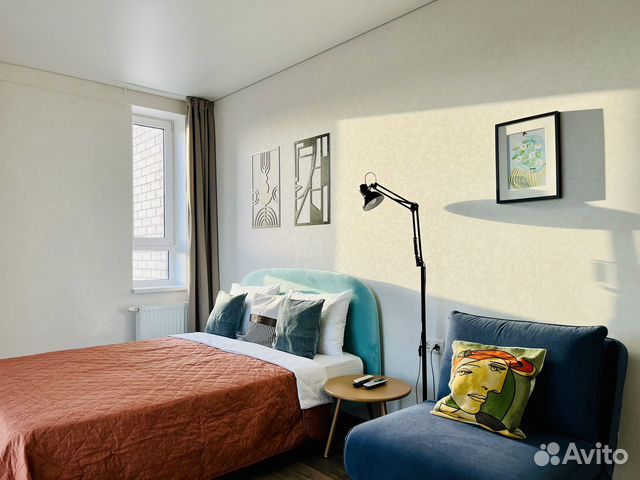 

Квартира-студия, 27 м², 2 кровати
