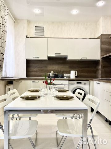 

1-к. квартира, 44 м², 3 кровати