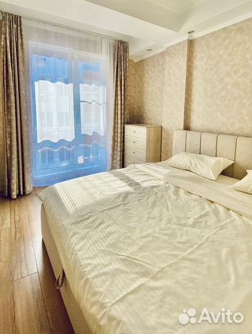 

1-к. квартира, 38 м², 3 кровати