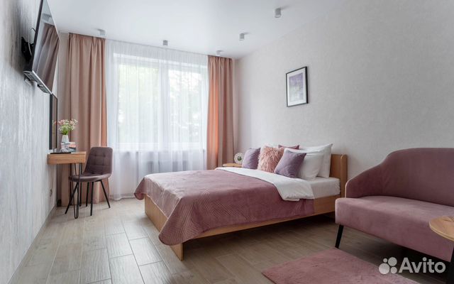 

1-к. квартира, 40 м², 1 кровать