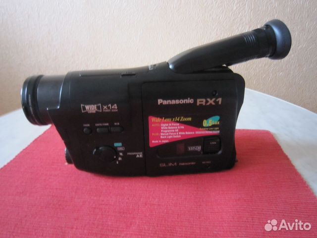 VHS видеокамера Panasonic RX1