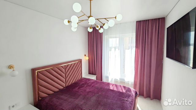 

1-к. квартира, 39 м², 2 кровати
