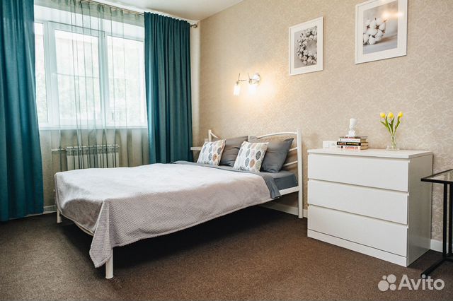 

1-к. квартира, 47 м², 3 кровати