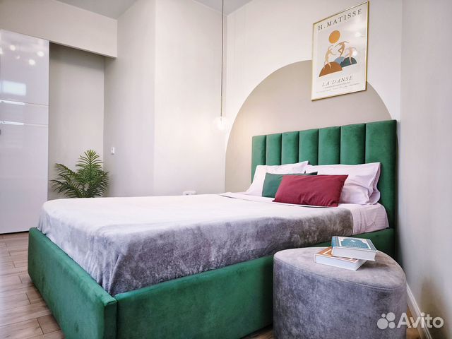 

Квартира-студия, 35 м², 2 кровати