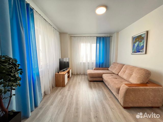 

1-к. квартира, 38 м², 2 кровати