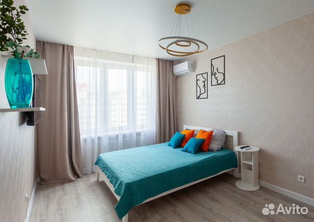 

1-к. квартира, 36 м², 2 кровати