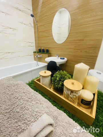 

1-к. квартира, 40 м², 2 кровати