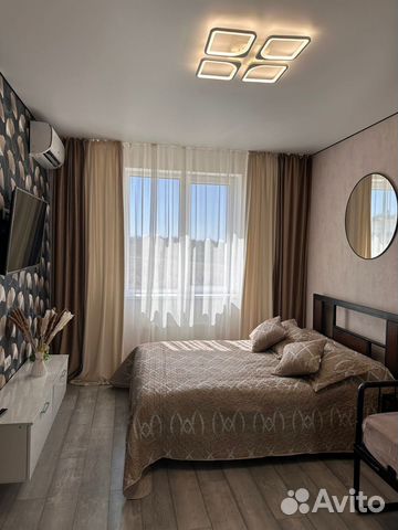 

1-к. квартира, 38 м², 2 кровати