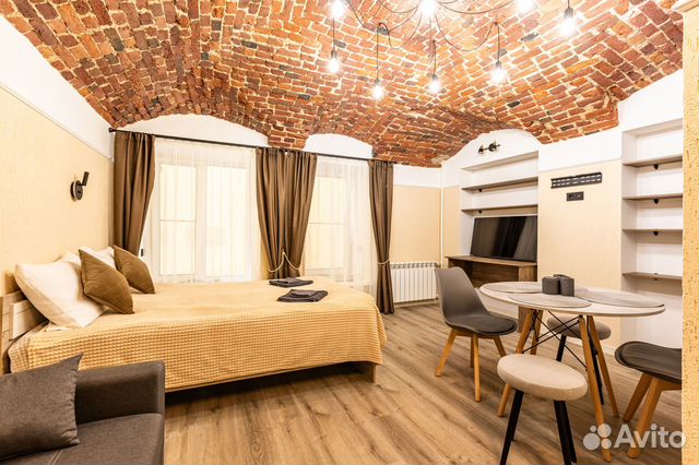 

Квартира-студия, 25 м², 2 кровати