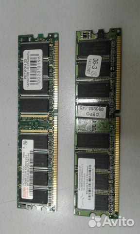 DDR1 128Mb 256Mb 512Mb 1Gb