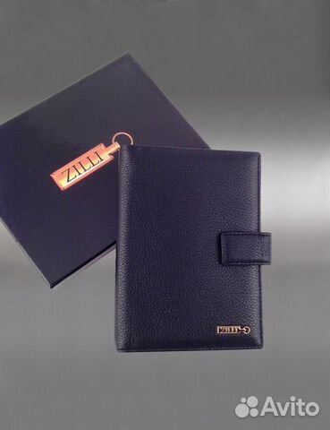Кожаный чехол для документов Zilli арт.25002