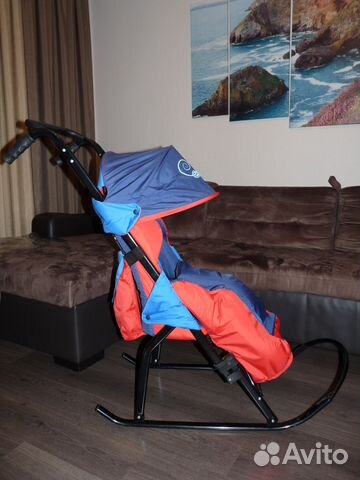 Санки-коляска, б/у очень мало, состояние новых Санки-коляска, б/у очень мало, состояние новых