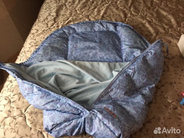 Конверт в коляску пуховый / мешок меховой Конверт в коляску пуховый / мешок меховой