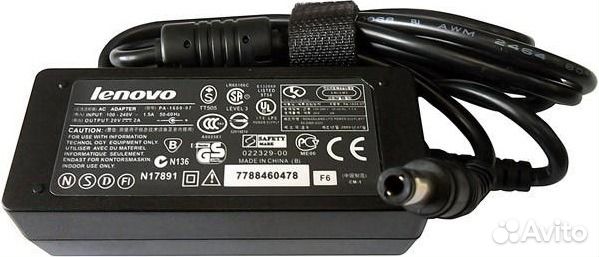Зарядка для ноутбука Lenovo 20V 2A 5.5х2.5