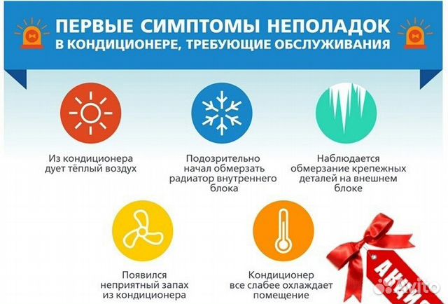 Ремонт Обслуживание чистка Кондиционера