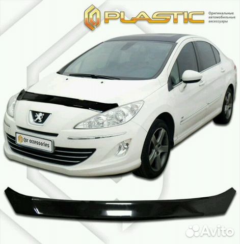 Дефлектор на капот Peugeot 408, 308