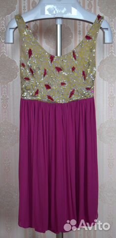 Коктейльное платье S 42 44