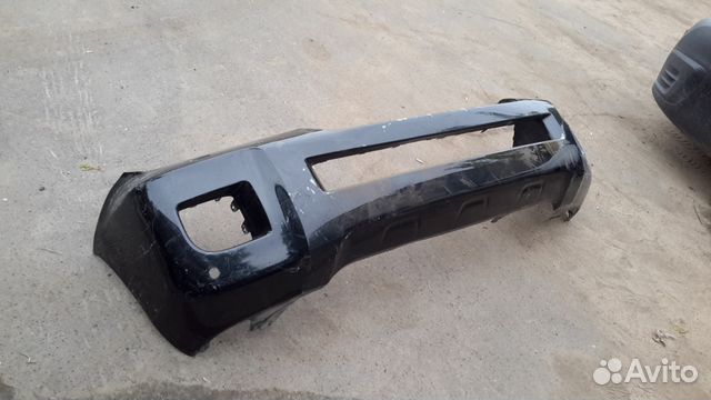 Toyota Land Cruiser 200 рестайлинг бампер передний