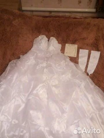 Продается свадебное платье,перчатки и бижутерия в 89614719667 купить 1