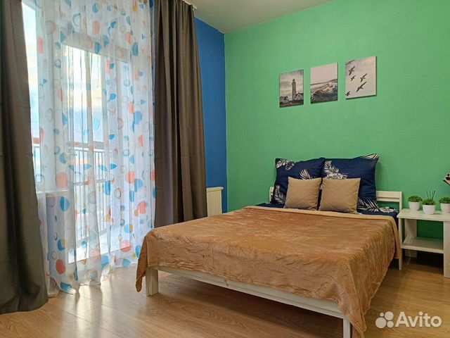 

1-к. квартира, 36 м², 2 кровати