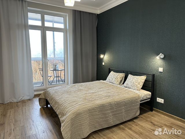 

1-к. квартира, 43 м², 2 кровати