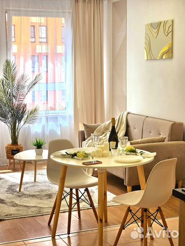 

1-к. квартира, 45 м², 2 кровати