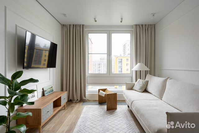 

1-к. квартира, 45 м², 2 кровати